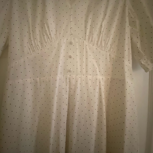 Cotton Dress with small polka dots… - Picture 3 of 5